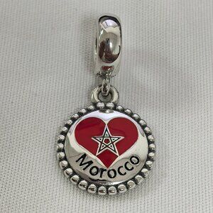 Pandora Morocco Exclusive Charm Pendant, S925 Silver Jewelry
